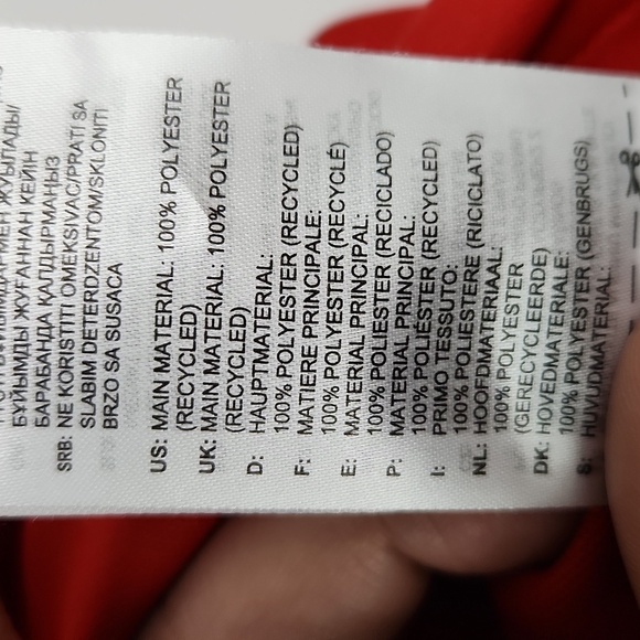 Men's Red Polo by Adidas Golf size XL - Picture 7 of 7